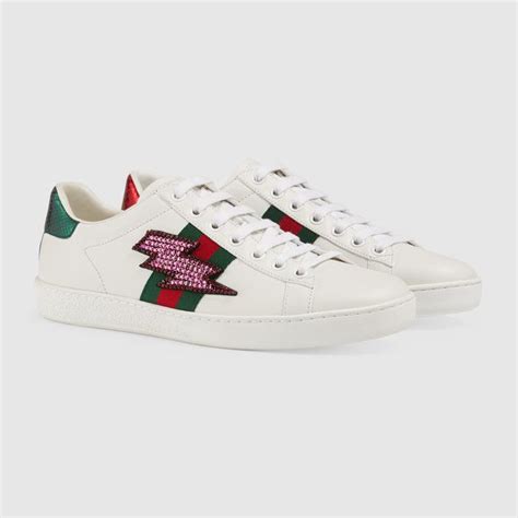 gucci lightning shoe|gucci ace shoes customer service.